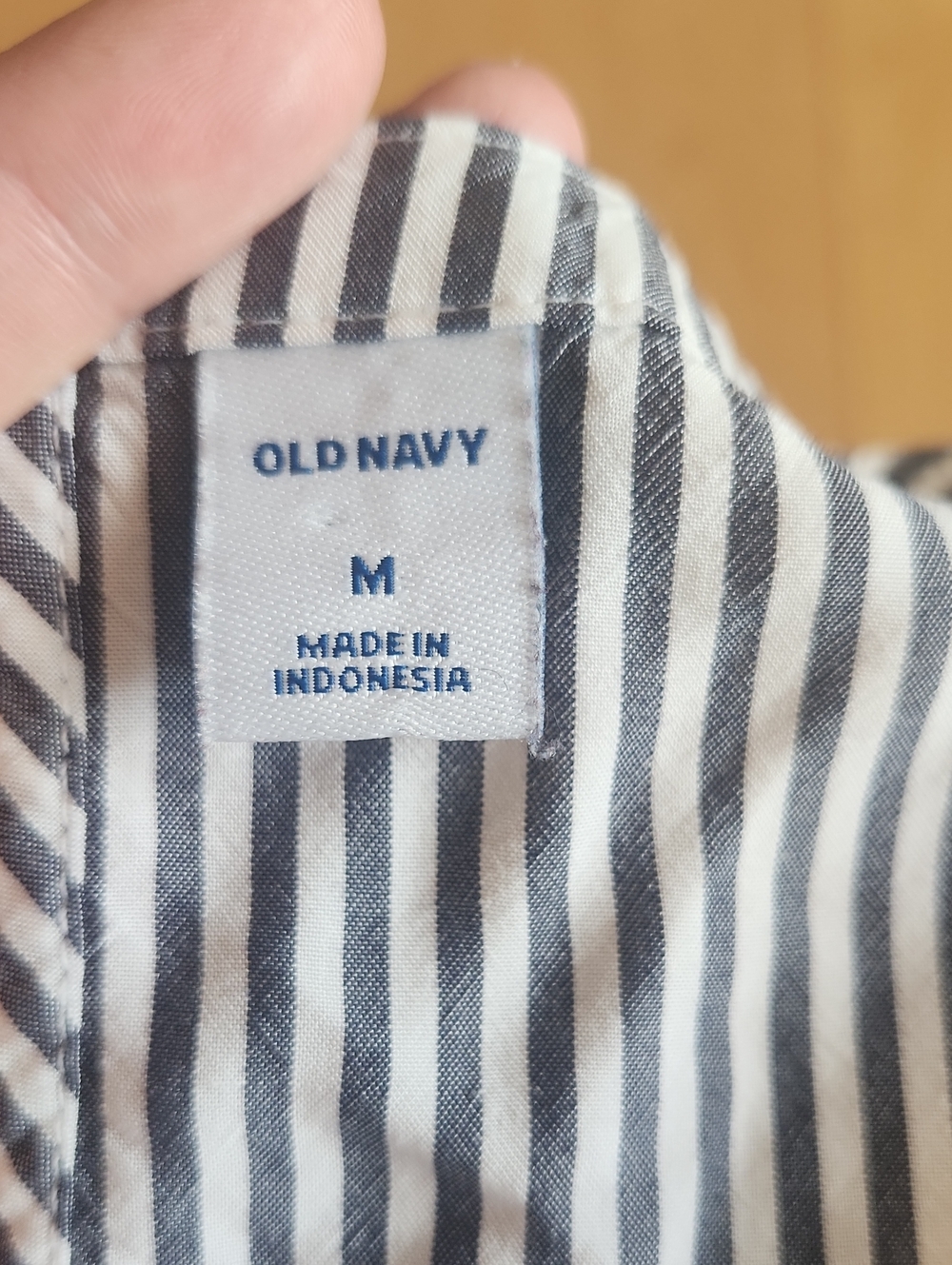 Old Navy Blue and White Striped Sleeveless Tops - Set of 2 sz M Med - Picture 9 of 11